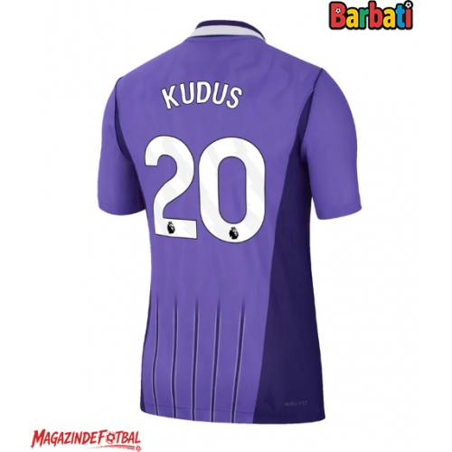 Tottenham Hotspur Mohammed Kudus #20 Tricou Fotbal Replică 2026-27 Barbati Treilea Tottenham Hotspur Mohammed Kudus #20 Tricou Fotbal Replică 2026-27 Barbati Treilea